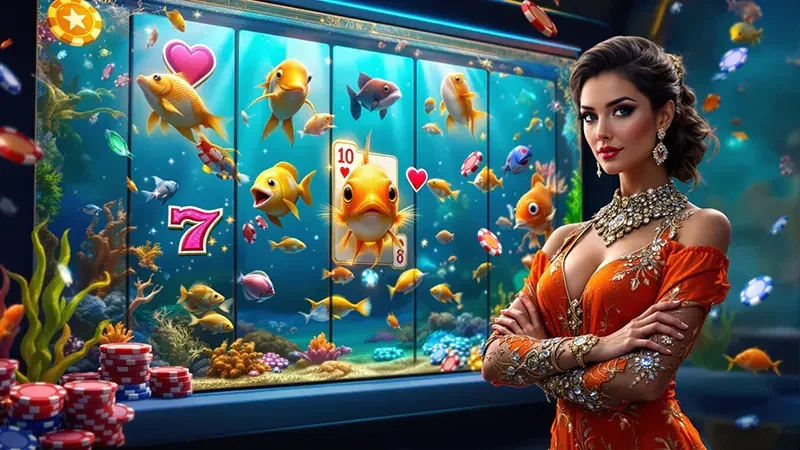 Visual permainan reel dengan elemen bonus di YOTOGEL