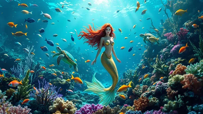 Adegan target ikan berwarna pada layar permainan arcade